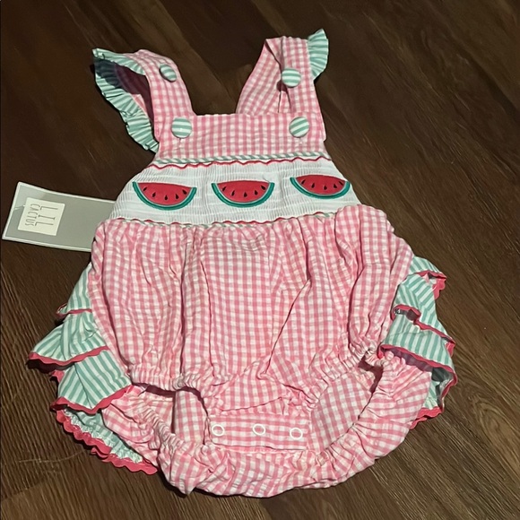 Lil Cactus Other - Lil Cactus Pink Gingham Watermelon Bubble